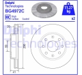 SET Disc frana fata Chevrolet Aveo / Kalos  DELPHI